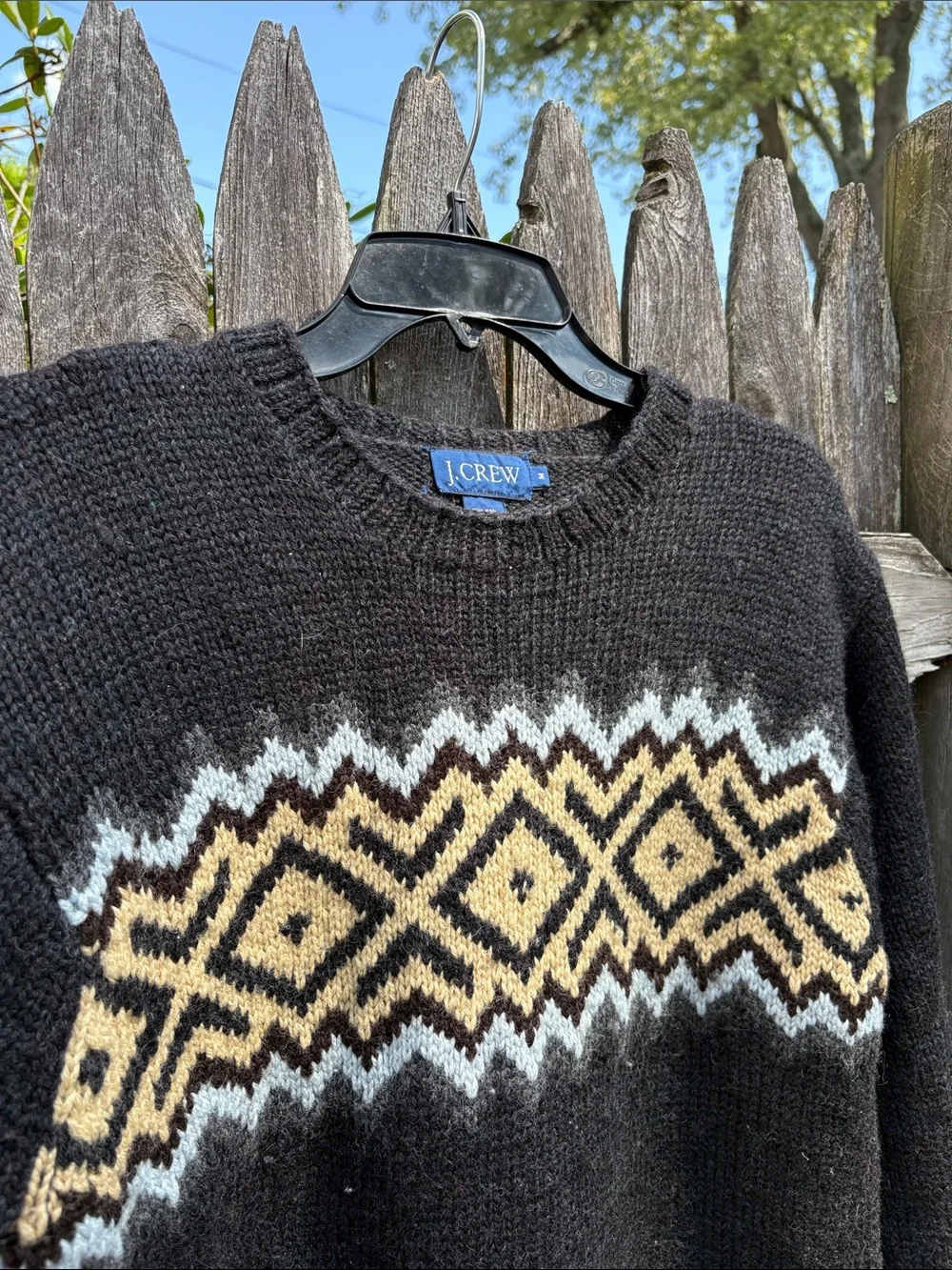 J. Crew medium vintage wool sweater.